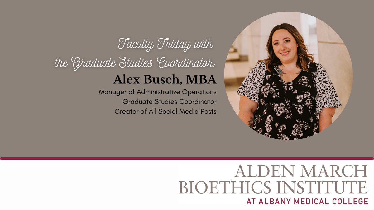ambioethics's tweet photo. Shifting from #facultyfriday to do more of an #adminfriday. What is Alex up to? "The winter term started this week, so it has been busy! We welcomed five new students this term- rolling admissions means I'm helping students get started every term (might be one of my fav parts)." https://t.co/Dl2MBIEzYB