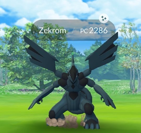 How to get a shiny Zekrom in Pokemon Go WIN.gg