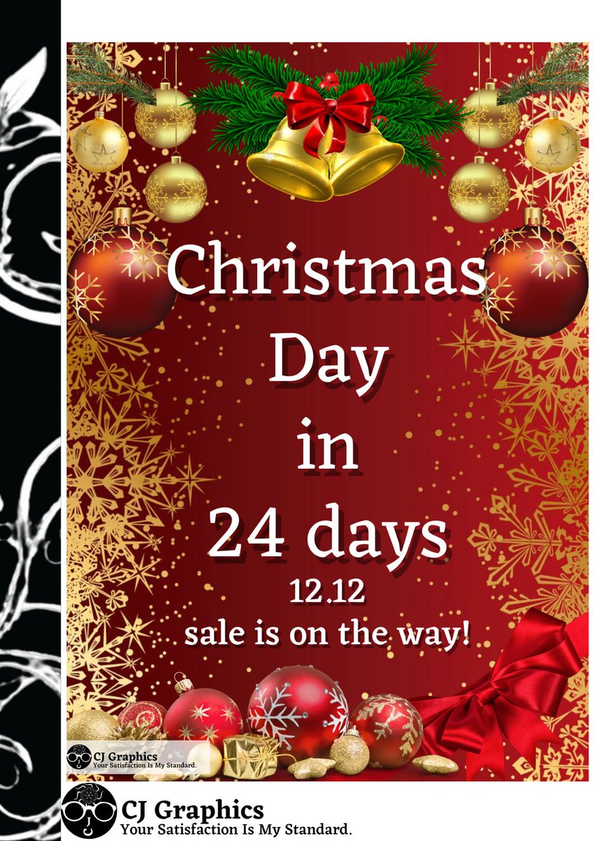 cjgraphics26's tweet image. CJ Graphics would love to share the excitement to everyone Jesus is the reason💝🎄
Visit Us NOW
cjgraphics.mystrikingly.com
#21DayCampaign #SupportFreelancer #CJGraphics #YourSatisfactionIsMyStandard #GraphicDesigner #Countdown #ShareTheExcitement #24Days #ChristmasSeason #ShareLove