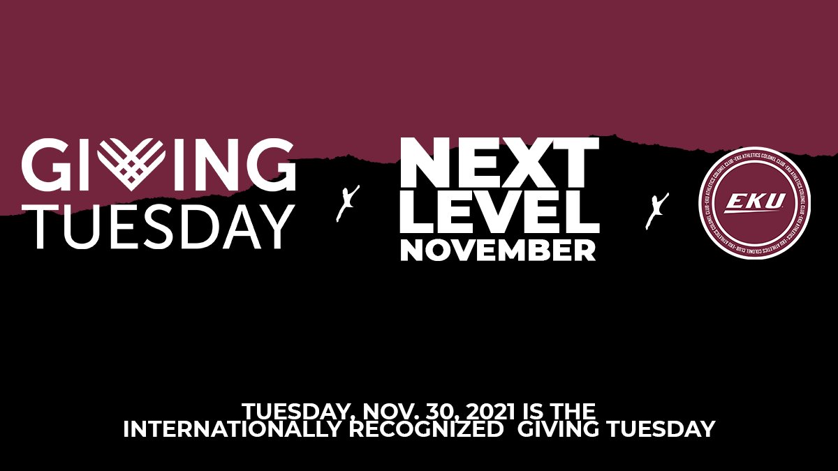 EKUColonelClub's tweet photo. It's been an exciting day watching your gifts roll in on #GivingTuesday to conclude our Next Level November efforts! Thanks for making a MAJOR IMPACT on the student-athletes of @EKUSports!

https://t.co/ZEU43znX0c https://t.co/RDRk9ZSlYN