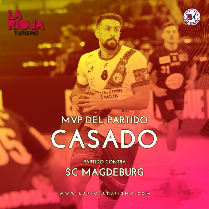 ⭐ Jugador <a href="/lariojaturismo/">La Rioja Turismo</a> 5️⃣⭐

<a href="/aguscasado8/">Agustin Casado</a> 

La friolera de 16 goles son solo la punta del iceberg del juego del andaluz: coraje, casta, orgullo, pasión.

¡Enhorabuena por tu partidazo, comandante! 🪖