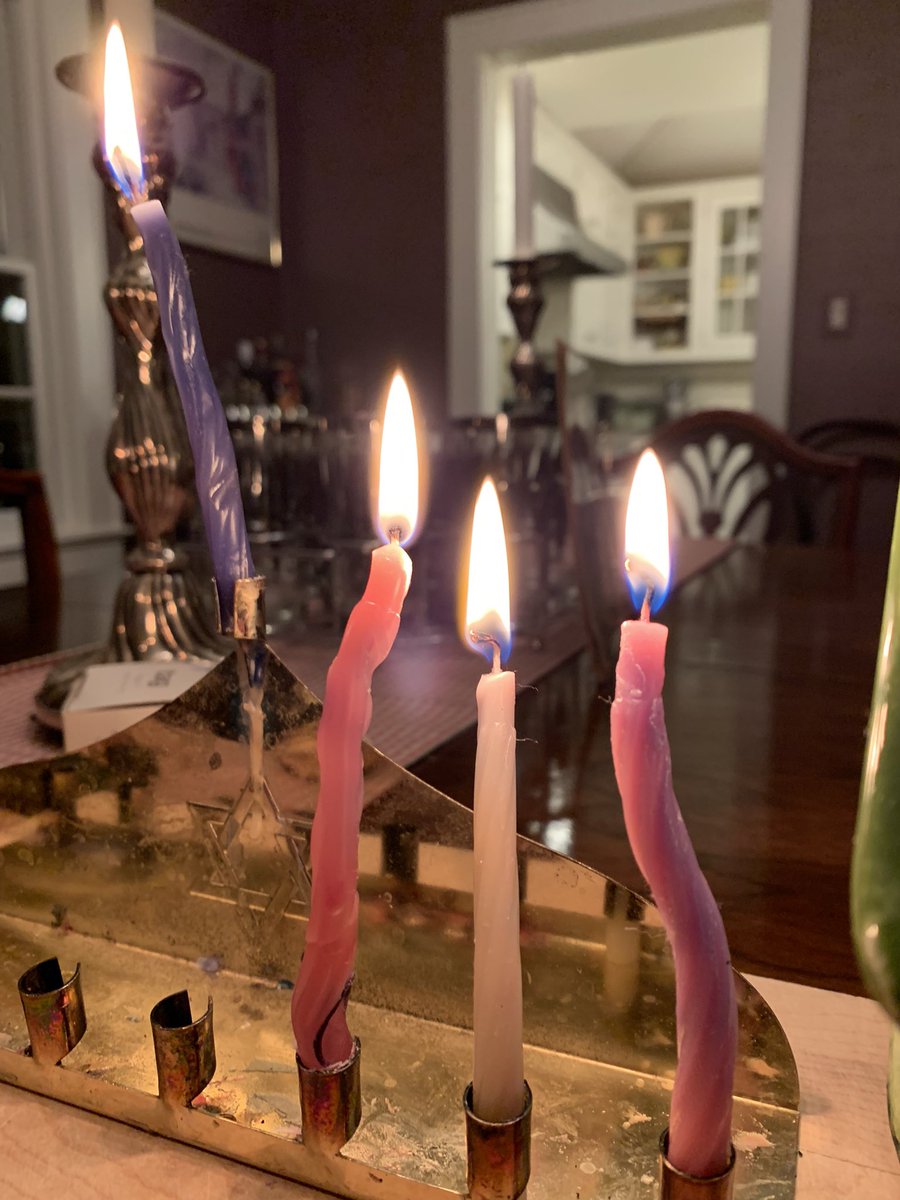 Pro tip. Don’t store your Hanukkah candles in an un-air-conditioned attic.