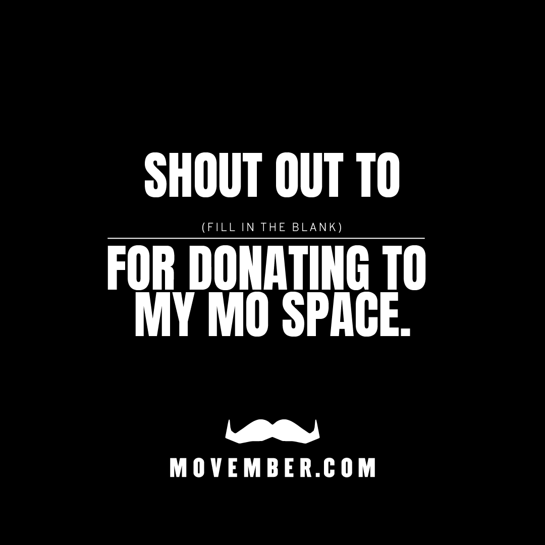 It’s #GivingTuesday and the last day of November. Here’s your chance for one last push to max out your <a href="/MovemberCA/">Movember Canada</a> donations and give a shout out to loved ones who have supported the cause. After all, we couldn’t have done it without them. 🖤
Donate here:
ow.ly/Xe1630s2ulJ
