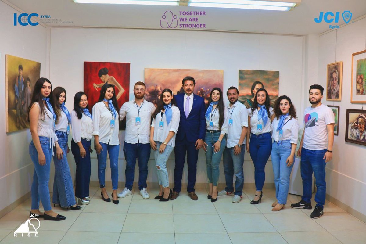 jcisyria's tweet photo. #JCISyria is proud 🎊 to announce nominees projects in #JCIWorldCongress2021 
Category of #BestLocalGlobalGoalsProject Kahraman, Stories from Lattakia #JCILattakia 
Category of #BestRISEProject 
Mental Health Conference #JCIAleppo and Jobs Fair #JCIHoms
@jcileaders https://t.co/sENSUWdj2P