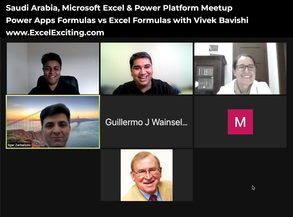 ExcelExciting's tweet photo. Recorded Session Link: https://t.co/8Nd3u1v4ok
@that_API_guy shared with us some fantastic #knowledge with #PowerApps &amp; @msexcel formulas are very similar and how knowing it helps a lot in creating Power Apps apps.
#Excel #ExcelMeetupKSA #ExcelExciting #PowerApps #PowerAddicts https://t.co/LWWdl1S4ms
