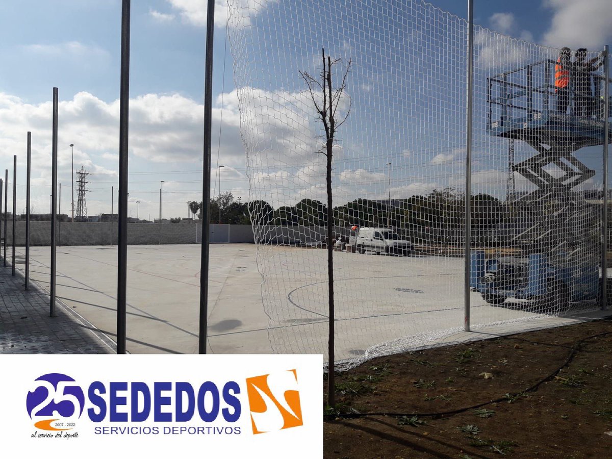 SededosSL's tweet photo. Montamos tu instalación deportiva #redesprotectoras #instalacionesdeportivas. https://t.co/4Hq1Xd7xmi