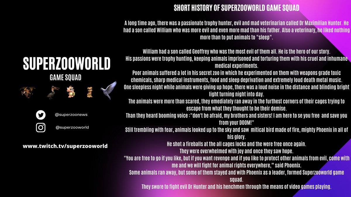 superzooworld game squad story
#twitch #twitchtv #Trovo #FortniteCreative #streaming #StreamingLive #twitchstreaming #Twitter #news #story #lifestyle #Video #videogames #Videogame
