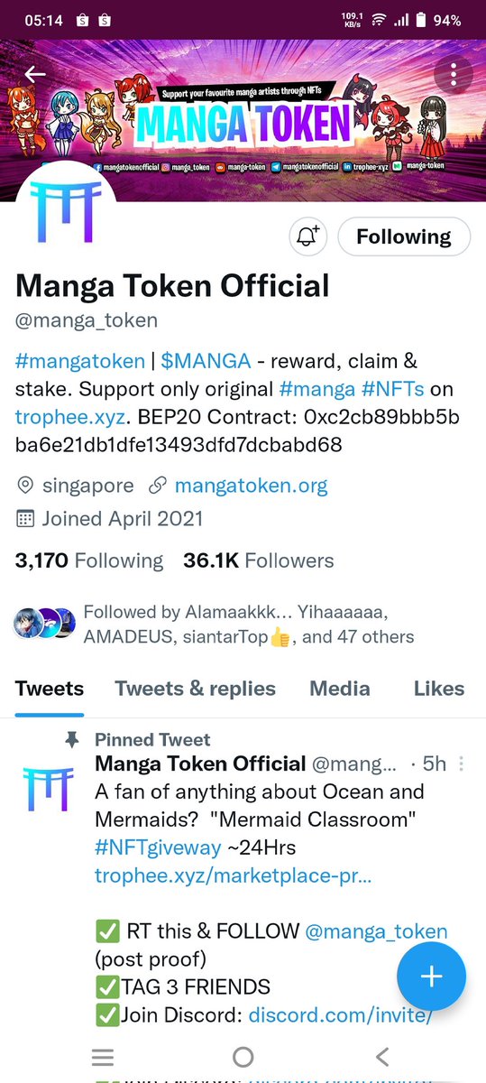 moonlily77's tweet photo. @Missypromotes @manga_token Done following,wish me luck 😀 https://t.co/aSN3ycr0m0