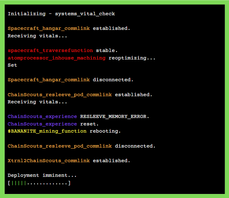 Transmitting... /// Receiving...
