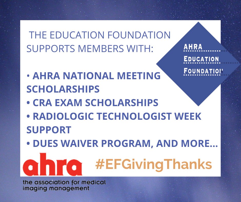 ahraonline's tweet photo. Did you know that these are just a few of the ways the EF supports AHRA members? #EFGIVINGTHANKS Consider supporting their efforts with a donation today! https://t.co/SaijqCMzD6 https://t.co/q2kJ0xH7dC