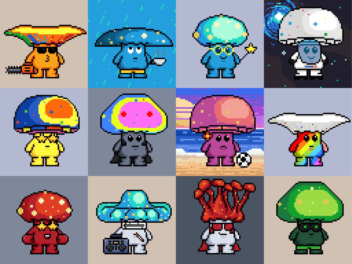 TheShroomiesNFT's tweet photo. 🚨 Giveaway Contest 🚨

1.  Retweet and Tag 3 friends: 
2. Head to https://t.co/GM5wSfuDZ1 to make your favourite 
3. Make your profile picture your new Shroomie

What can you win:

✅ 1 x  Shroomie for the winner + 0.10 ETH 
✅ 5 x 0.05 ETH for the top 5 best PFPs

#NFTGiveaways https://t.co/cHLocl42DE
