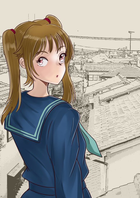 少し塗りが理想に近づいた気がする。 #絵描きさんと繋がりたい #冬の創作クラスタフォロー祭 #イラスト好きさんと繋がりたい #アトリエの系譜3 #manga  #少女 #JC 