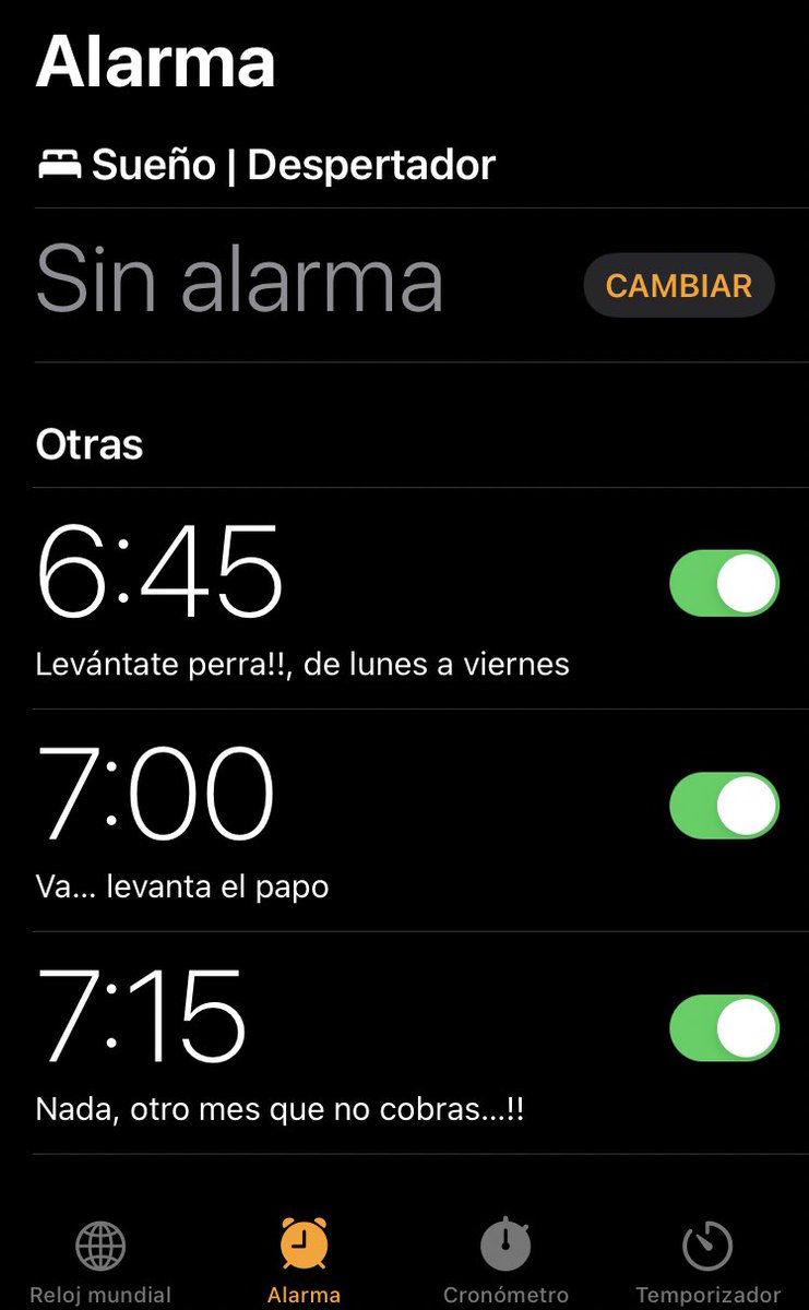 daniel_hernaez's tweet photo. @namela7919 No soy de poner las cada cinco minutos; en un cuarto de hora me puedo dormir, en cinco minutos ni de coña… 🤪 https://t.co/0tYTfm7aH3
