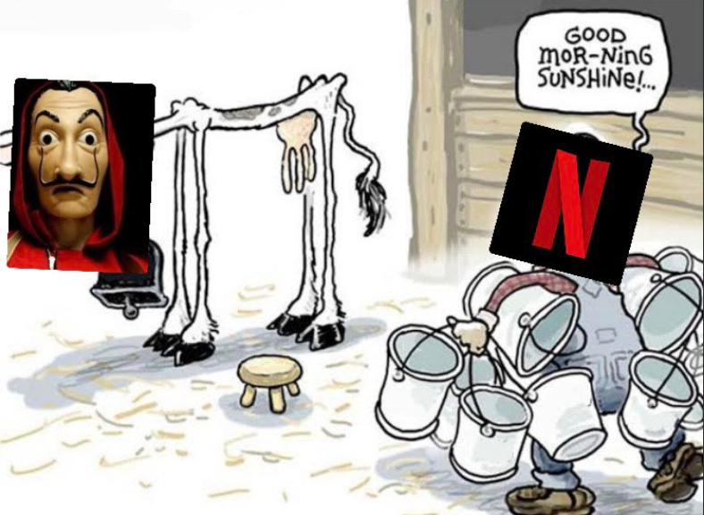 curiousnetflix's tweet photo. #Berlin, the first spin-off of the #lacasadepapael will be released in 2023 😑 https://t.co/njRTDTHJv3