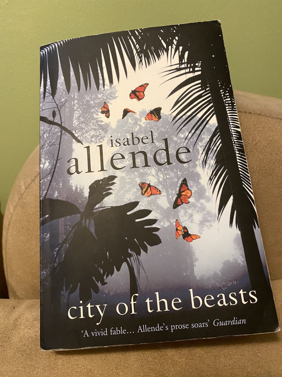 Westerntechlib's tweet photo. WT student book club escaped to the Amazon this month with Allende’s City of the Beasts. Always great company and great conversations. #bcpslms #wtreads https://t.co/tnbsWxzAvz