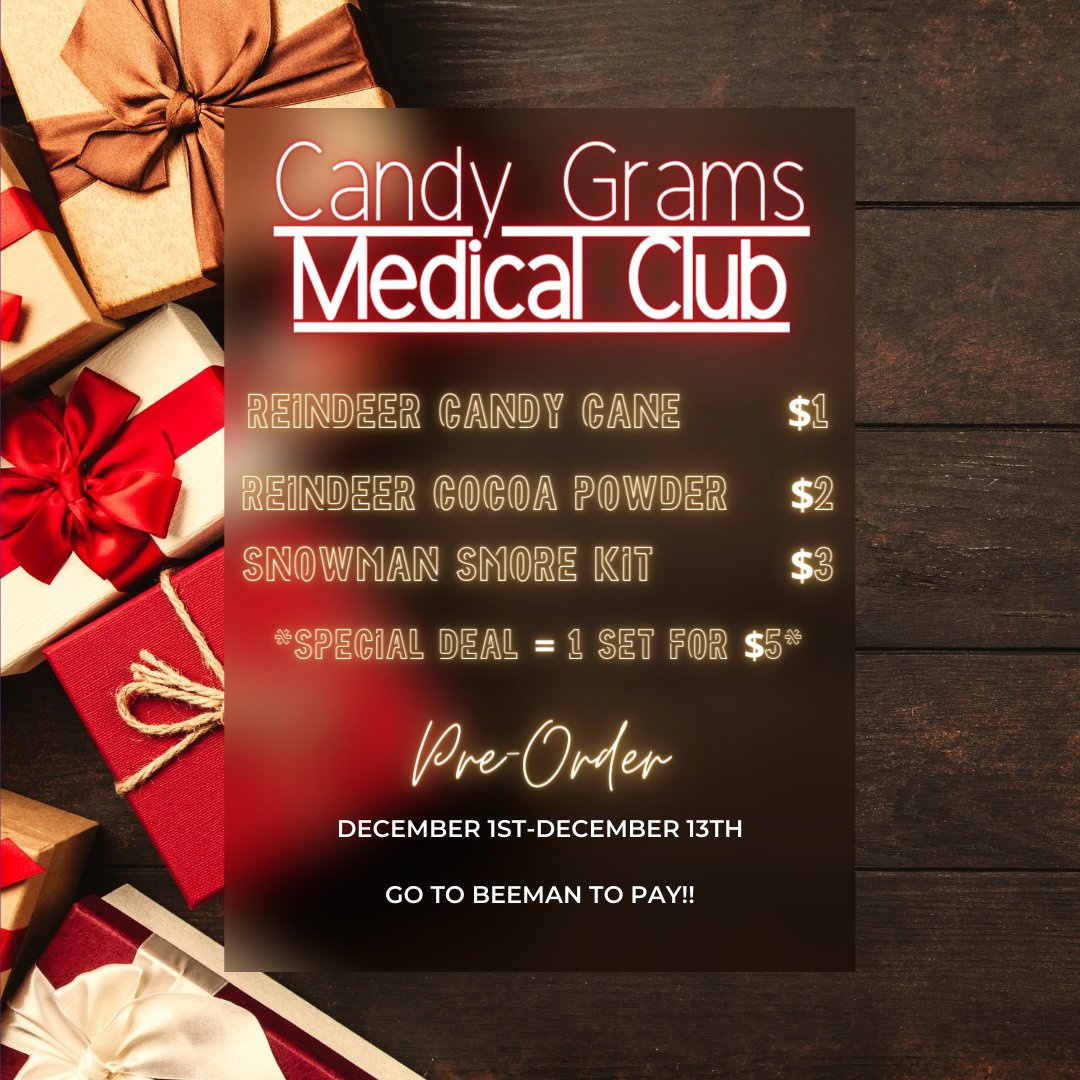 MarshallPonce's tweet photo. Medical Club fundraiser! https://t.co/3QovI9f8fq