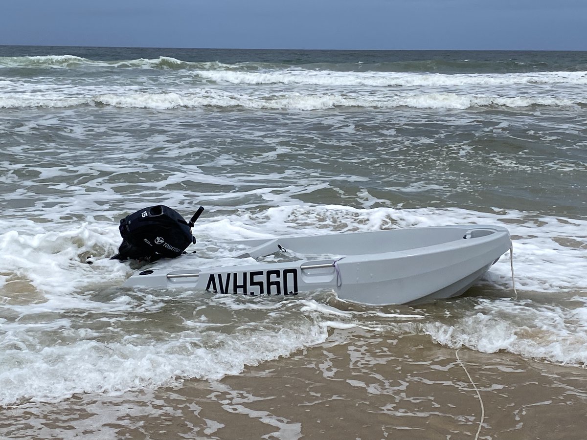 Lucky to have both my legs! Yesterday I was involved in a boating accident. After falling off, my boat drove over the top of me. I was hit in the arm and leg by the motor, lucky to only receive 8 stitches. If I was another 2cm closer, my thigh would be a mess. - Boat also sunk!