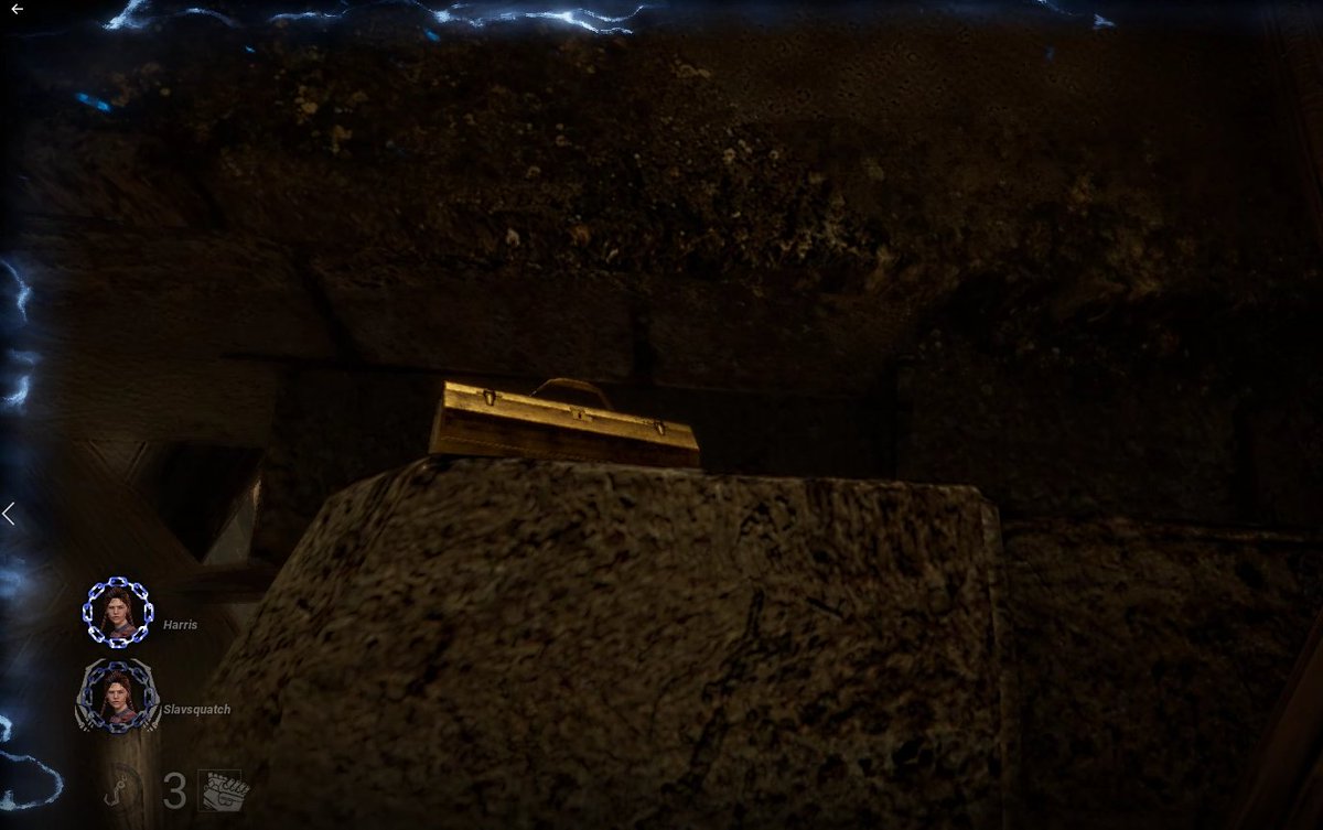 Braedy_Westy's tweet photo. Found the golden toolbox for the new @DeadByBHVR  Chapter! Map: Forsaken Boneyard - Eyrie of Crows. /W @Slavsquatchh @xHarrisYT #DBD #Deadbydaylightgoldentoolbox #goldentoolbox #Easteregg #Dbdeasteregg https://t.co/ng2kqmp7YJ