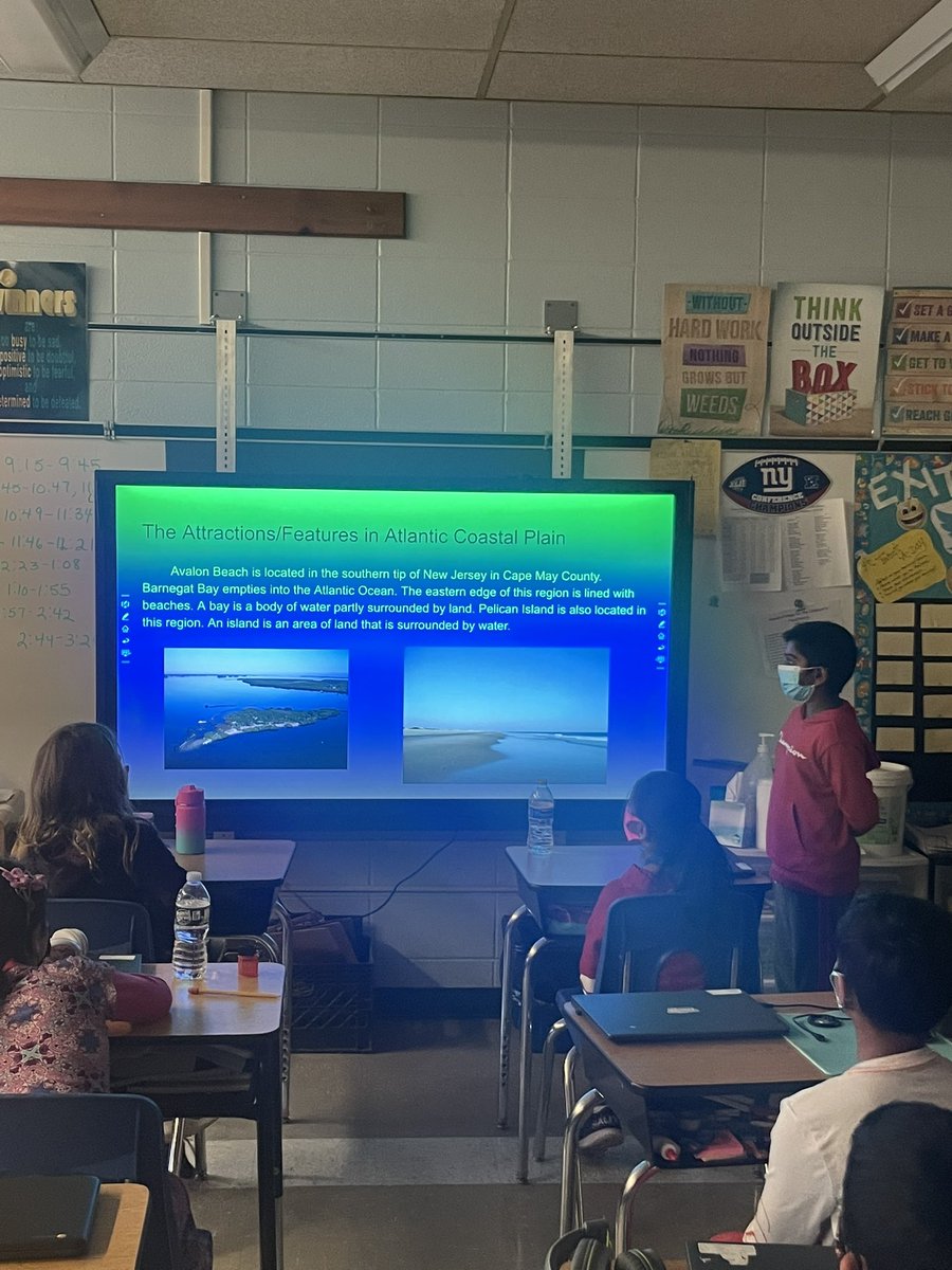 Ang_Adornetto's tweet photo. We learned so much about NJ’s Regions and loved presenting our projects to our classmates @JMI_Edison https://t.co/H3O2CEaVlG