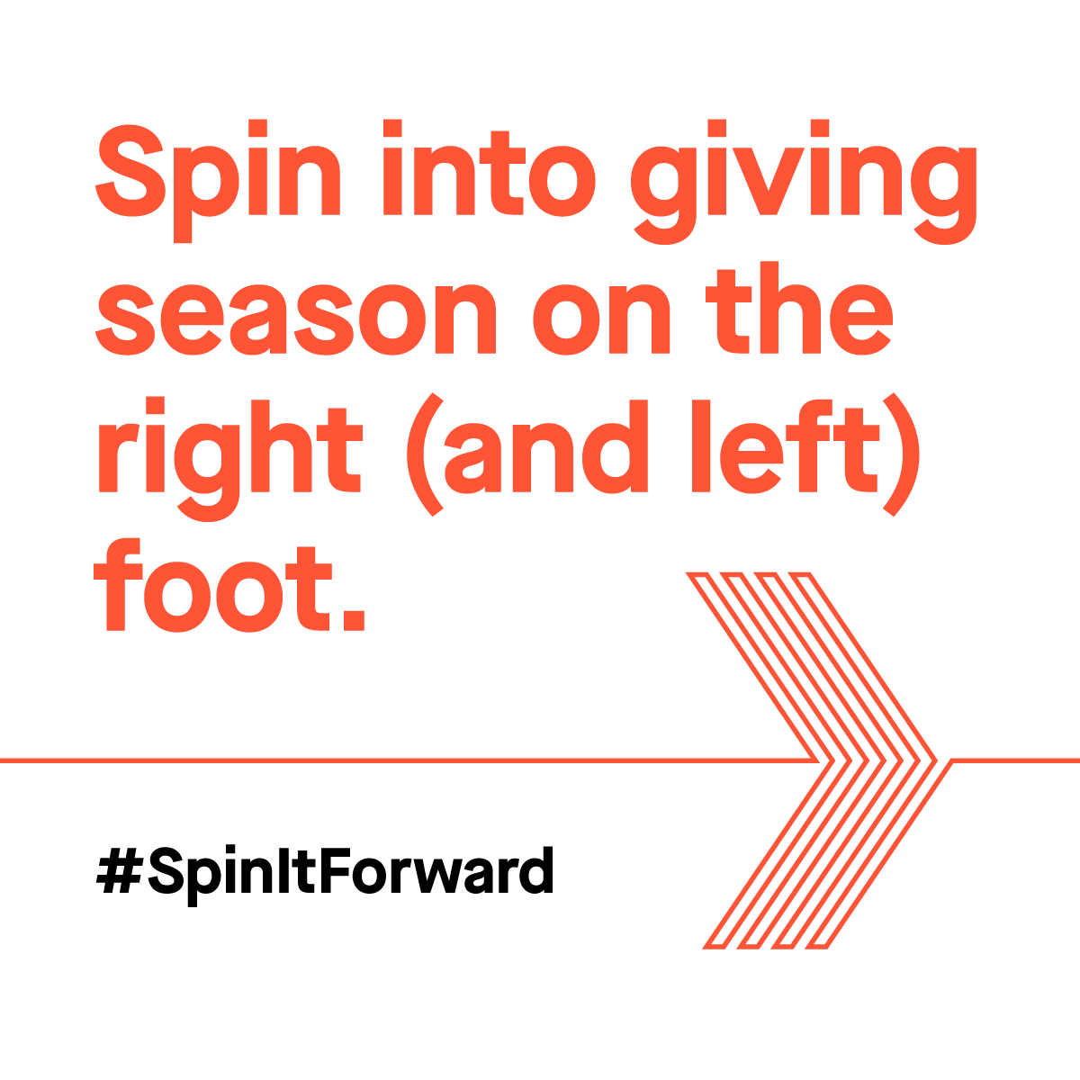 ridespin's tweet photo. Socks are one of the biggest needs for those experiencing homelessness. In celebration of #GivingTuesday, we’re donating a pair of socks to a partner organization for every ride taken through Dec 5—up to 25,000 pairs!
Help #SpinItForward and learn more: https://t.co/RMBavVyeRJ https://t.co/Df57MrNFv0