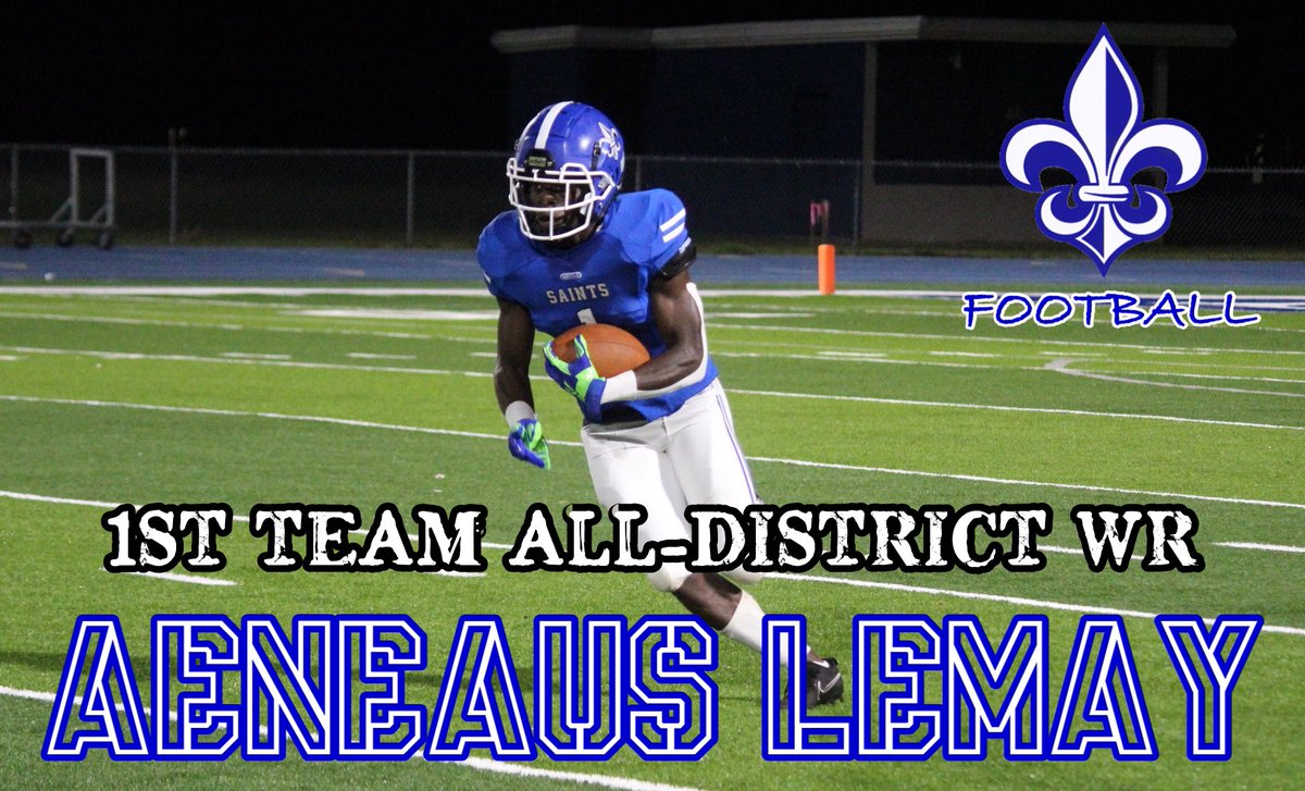 WFHS_FB's tweet photo. Congratulations to our 2021 1st Team All-District Selections! 

WR Aeneaus Lemay
.@AeneausL 

LB Delvin Whitaker 
@delvin3whitaker 

OL Wyles Gilfoil 

#WEAreWestFel⚜️ https://t.co/B2RTJ50u9R