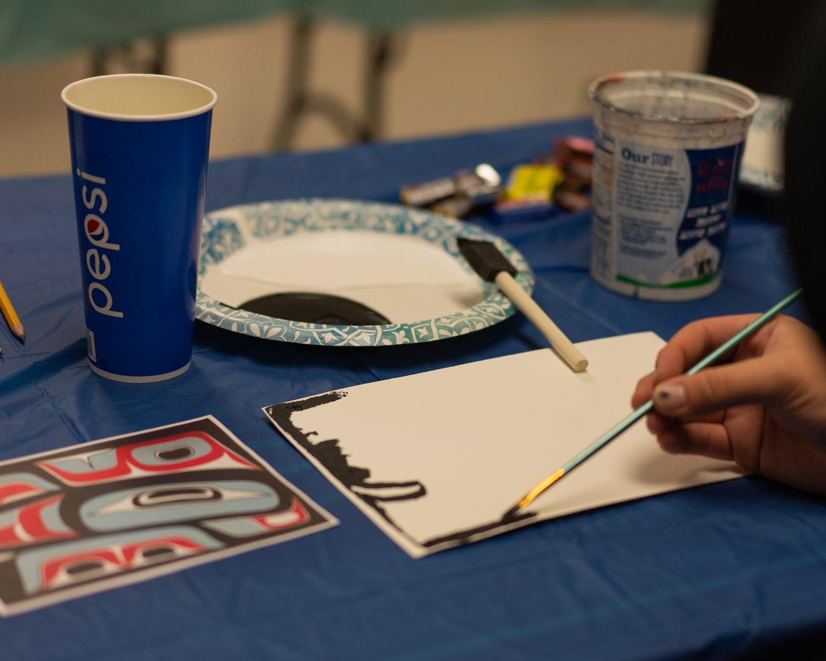 eoumountaineers's tweet photo. Art serves as a purpose. It can be used as a way to bring awareness. Honoring the last day of Native American Heritage Month. 🎨 #nativeamericanheritage #oncampusstudents #EasternEdge #MountieEvent #PaintingwithPainters #Easternway #MountieAwareness #EOUsupport #RuralUniversity https://t.co/MFyFw8G69x