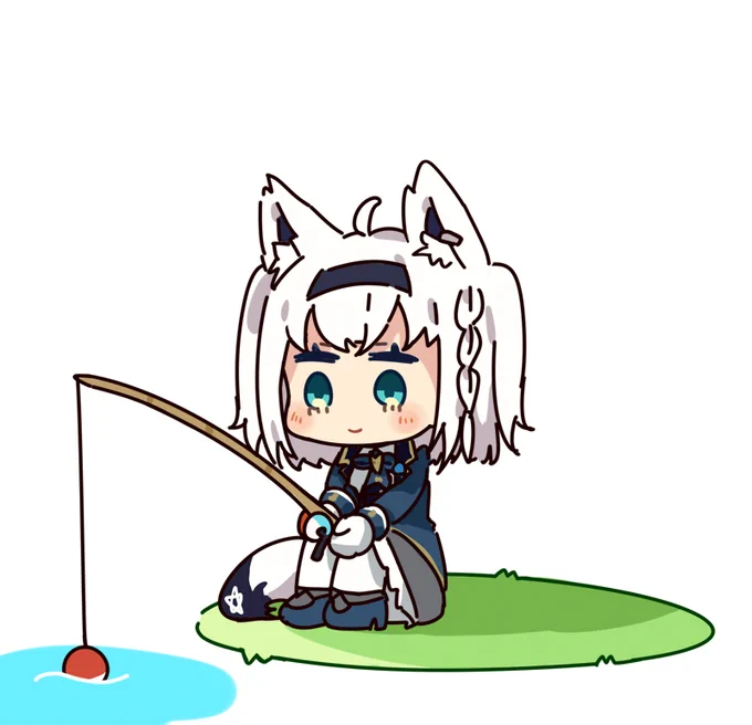 1いいねごとにコイキングを釣り上げます
#絵フブキ 