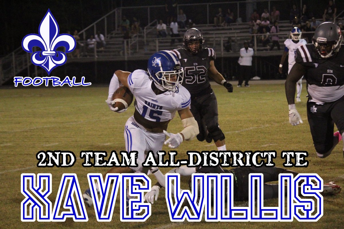 WFHS_FB's tweet photo. Congratulations to our 2021 2nd Team All-District Selections! 

OL RE Barrow 

TE Xave Willis 

DB Titus Washington 

P Archer Pangburn 

#WEAreWestFel⚜️ https://t.co/XM3fJCqyXq