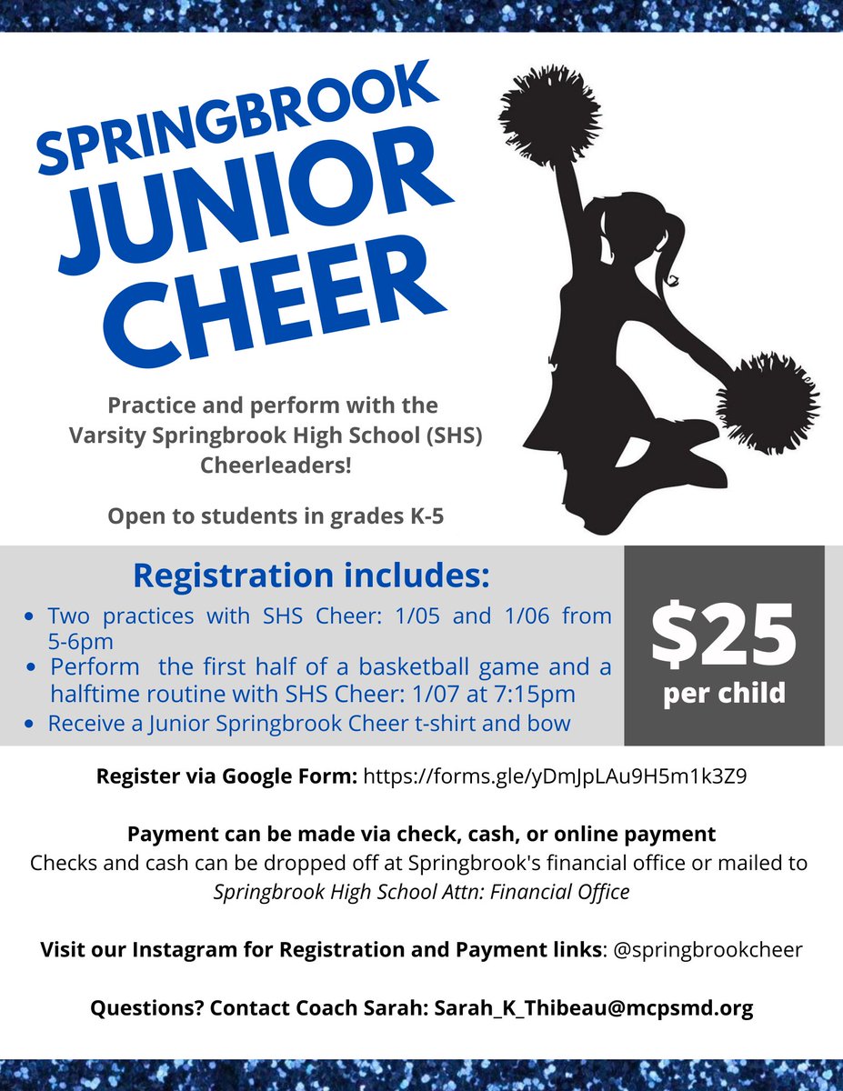 Springbrook HS Cheer tweet media