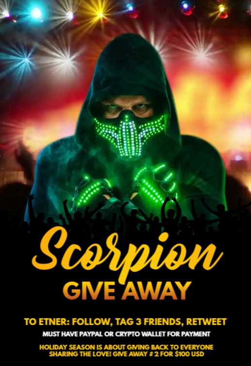 Holiday season giveaway 2 of 4 for USD $100 
Enjoy Christmas dinner &amp; drinks on me! each week till Xmas I'll be giving away $100 USD ♥️

⬇️TO ENTER⬇️
🔥Follow this account
🥳Tag 3 friends
👍Retweet this post

✅Must have PayPal or crypto wallet. 
💪Winner 2 drawn 8th December