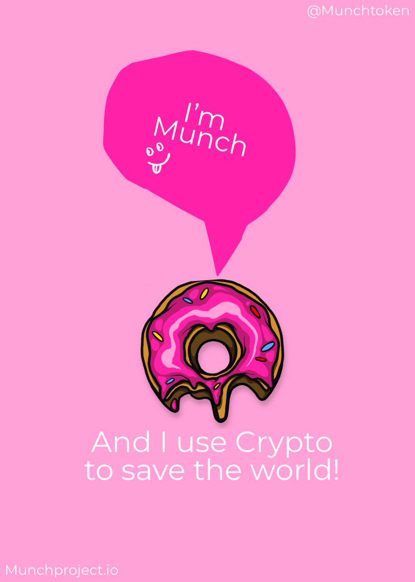 NikoGar16927188's tweet photo. @kimbal $Munch is the #1 DeFi 
 charity token in the #blockchain. With almost $5M donated since April of this year, they continue to make a meaningful impact to some of the best charities like @charitywater and @SavetheChildren #crypto #GivingTuesday #deficharity #munchproject https://t.co/u2lUg0OTLW