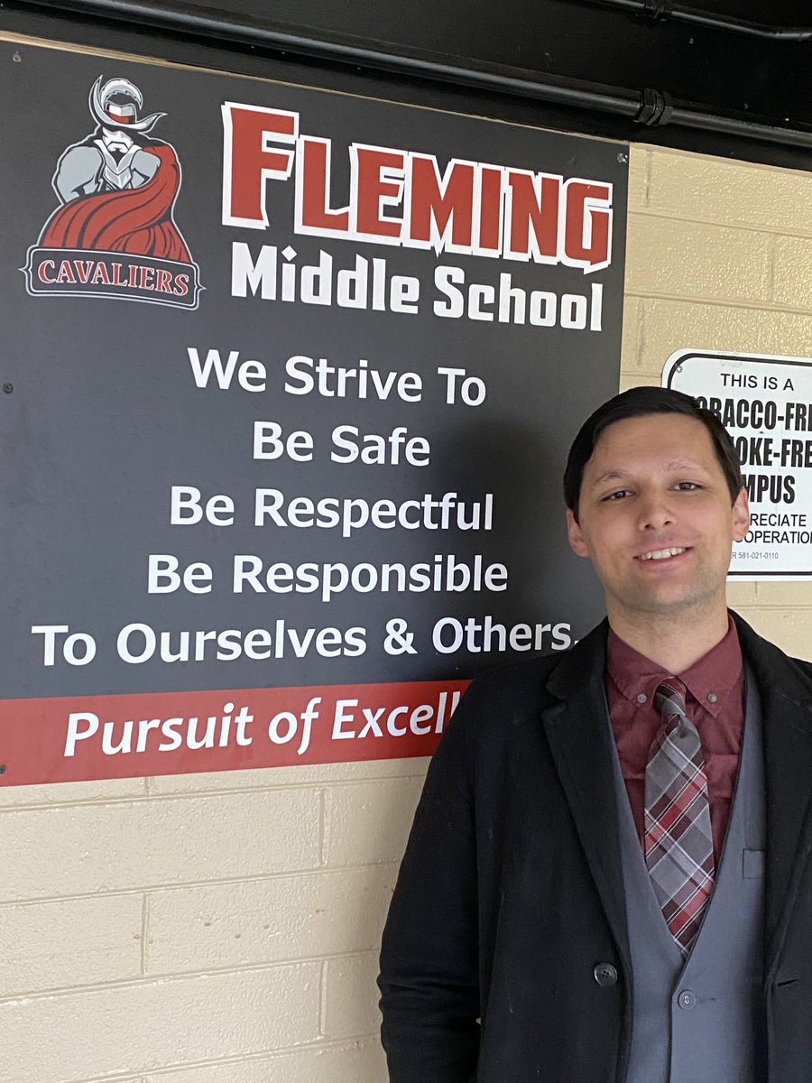 FMSCavaliers's tweet photo. TEACHER OF THE WEEK: Mr. Kostrna 6th grade Science https://t.co/Z0PEA4Z85X