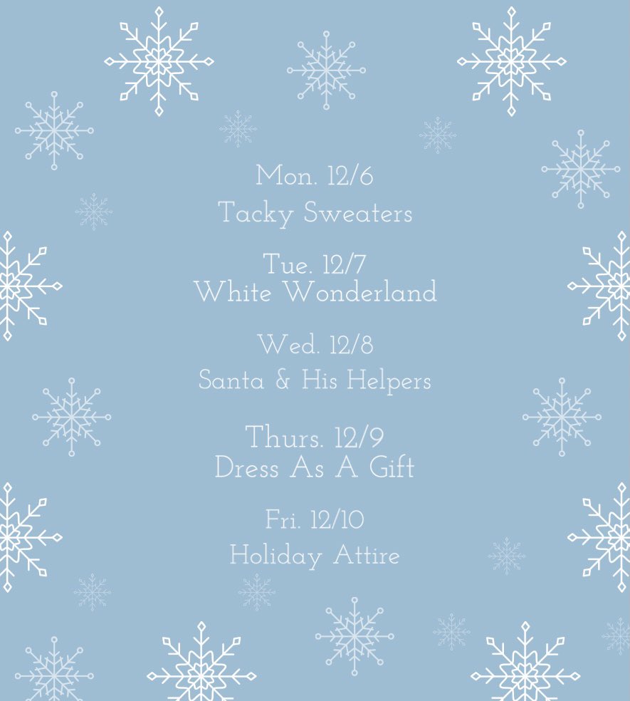 HarlingenStuCo's tweet photo. 12 Days of Christmas count down will commence Tue 11/30. Show your holiday spirit and participate this Cardinal Christmas🎄 https://t.co/v7DaA4UBDi