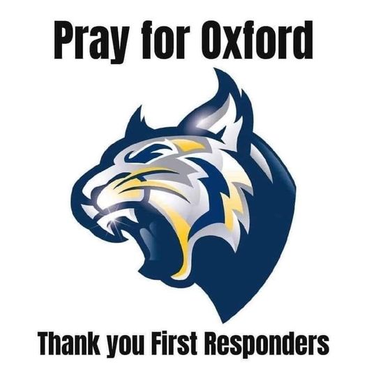 RomeoAthletics's tweet photo. Thoughts and prayers with our friends and family at Oxford! https://t.co/aCHzjQSlvs