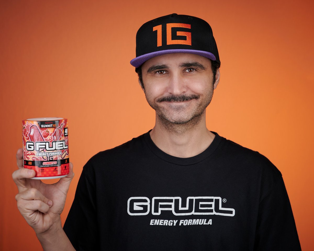 GFuelEnergy's tweet photo. Tomorrow. 3pm ET. @summit1g โฐ๏ธ https://t.co/638pWb80DE