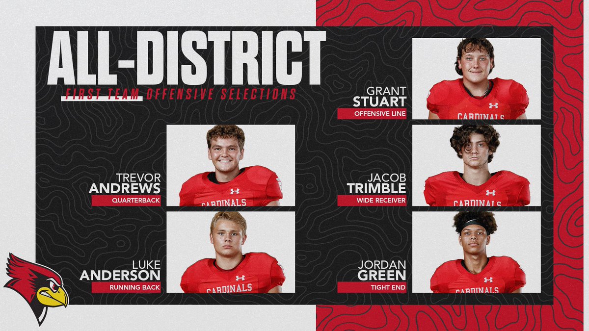 First Team All-District Offense