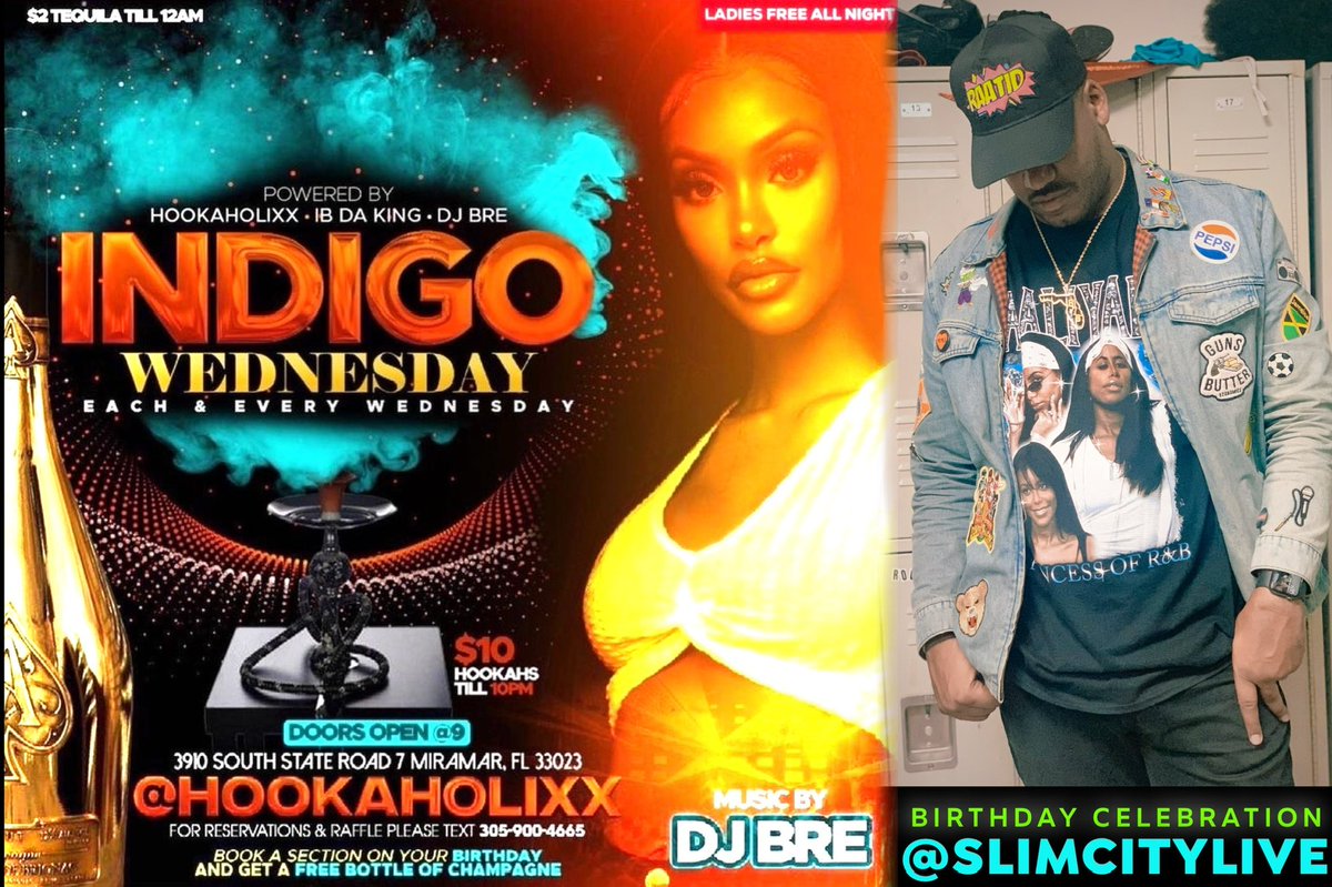 legendarybre's tweet photo. This Wednesday at @hookaholixx!!! Ladies Free All Night! https://t.co/0fX7NNbklB