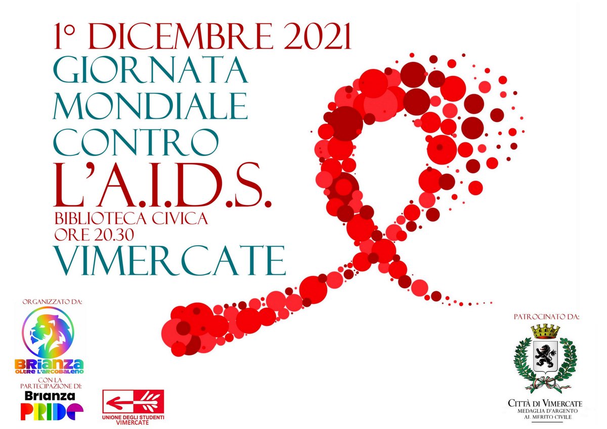 Questa sera alla Biblioteca Civica di Vimercate #stopaids
