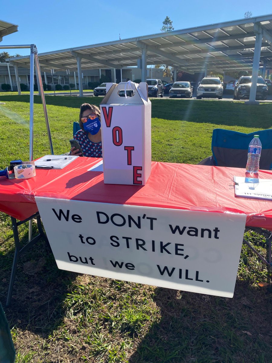 CFTunion's tweet photo. Solidarity with the members of the Mt. Diablo School Psychologists Association, AFT Local 1902, who are voting today to authorize a ULP strike to protest their district’s unfair labor practices during nearly 4 years of fruitless contract negotiations. @aftunion @CaliforniaLabor https://t.co/MDbhOGwliC