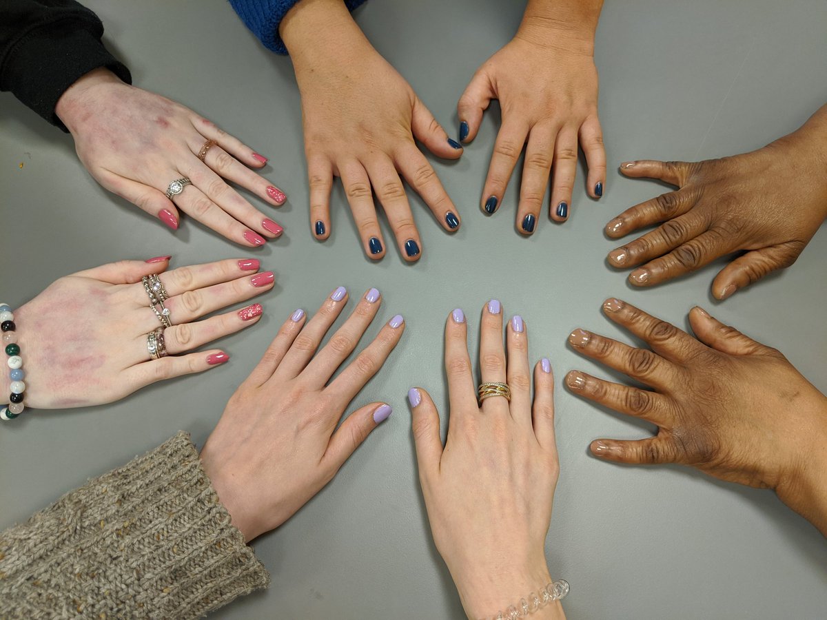 A little bit of self-care &amp; pampering today on Nelson ward #manicure #wellbeing