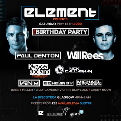 Element One - Glasgow tweet media