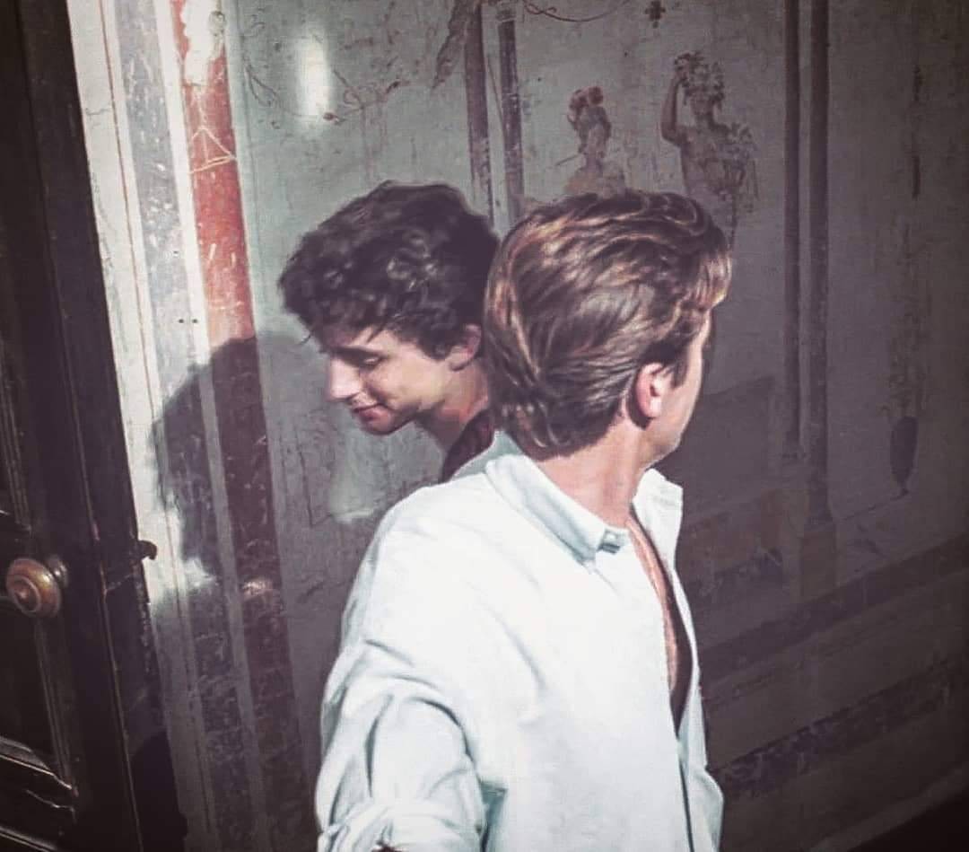 vuellentina's tweet photo. Elio + Oliver = 💙
#cmby 
#TimotheeChalamet #ArmieHammer https://t.co/eIYRKjqytD