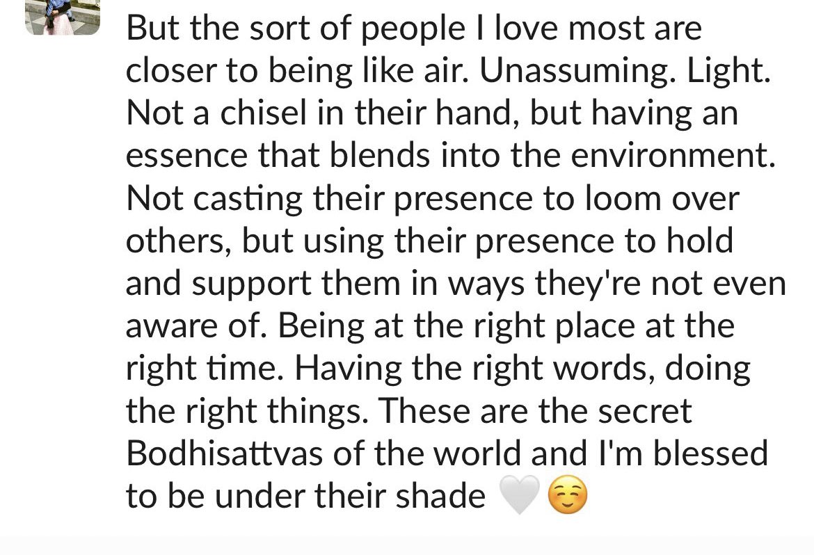 startuployalist's tweet image. the secret santas and bodhisattvas of the world aren’t a fairytale, they’re real people. quietly and invisibly toiling away, checking if your cup is full, listening to what you say and hearing what you dare not express —