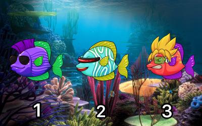 MetaFishCrew's tweet image. you can only save one fish from a shark, which one you choosing?