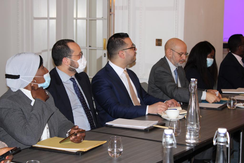 MEsipisu's tweet photo. Was joined by PS @MaritimeKE @Nancykarigithu in meeting with African ambassadors in London to drum up support for Kenya's re-election to the Council of the IMO under Category C for the 2022-2023 Biennium during the 32nd Session of the IMO Assembly to be held on 10 December 2021. https://t.co/map6KnhBHu