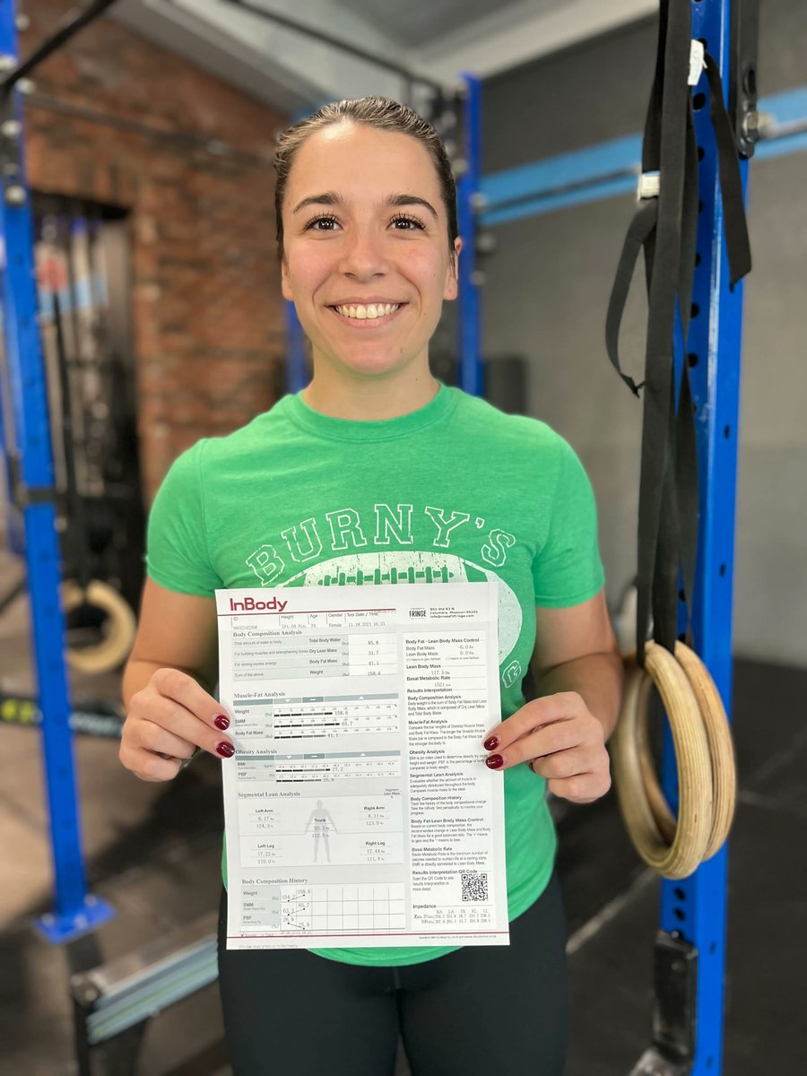 That SMILE when your 90-Day InBody shows you have lost SIX POUNDS of body fat. Congratulations Sydney! 🎉💪

She is the picture of healthy, happy, and strong -- with new PRs each cycle and the results she can see and feel. #transformationtuesday

➡️ buff.ly/2RDFt81