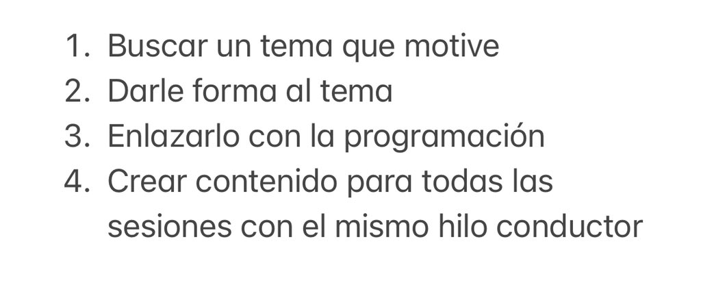 AlarconNatera1's tweet photo. Hoy hemos trabajado HMB y coordinativas, para hacer una SD además de pensarla y adaptarla para el grupo-clase, también es muy importante crear un hilo conductor🧩
¿Sabéis cómo se elige un hilo conductor innovador y motivador?
@EFsaludable_UIB #22121_uib https://t.co/KArTbedVTn