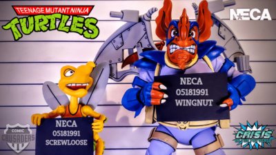 #HappyTuesday Tune in to a NEW <a href="/CrisisToyverse/">ToyVerse™️</a> with <a href="/BoboFnMac/">Robert Swanson</a>, today he reviews the <a href="/NECA_TOYS/">NECA</a> #TMNT WINGNUT AND SCREWLOOSE FIGURES #toys #collectibles ow.ly/53Rh50GZMq7