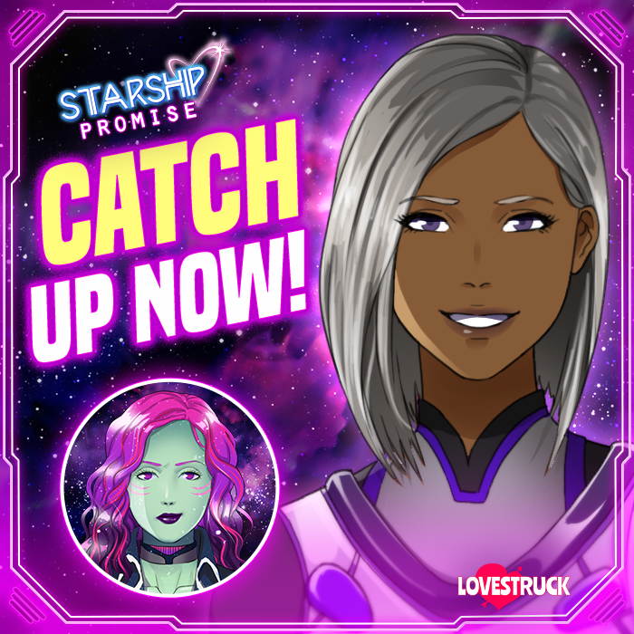 lovestruckgame's tweet photo. ๐Nova's coming back with her second season with the Alien MC!๐
๐Catch up on her first season and get ready!!๐
#Lovestruck #StarshipPromise #Nova #AlienMC #SciFi #LGBTQ https://t.co/ga6sXugqlS