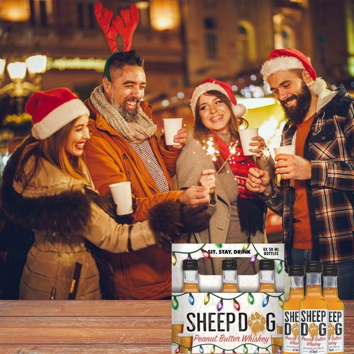 Need a holiday hack to please the whole pack? We gotcha covered, with our holiday 6 pack. 

#RoundEmUp #SheepDogWhiskey #PeanutButterWhiskey